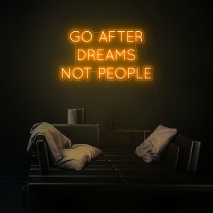 Follow Dreams Not People Led Neon Sign - Shineneon