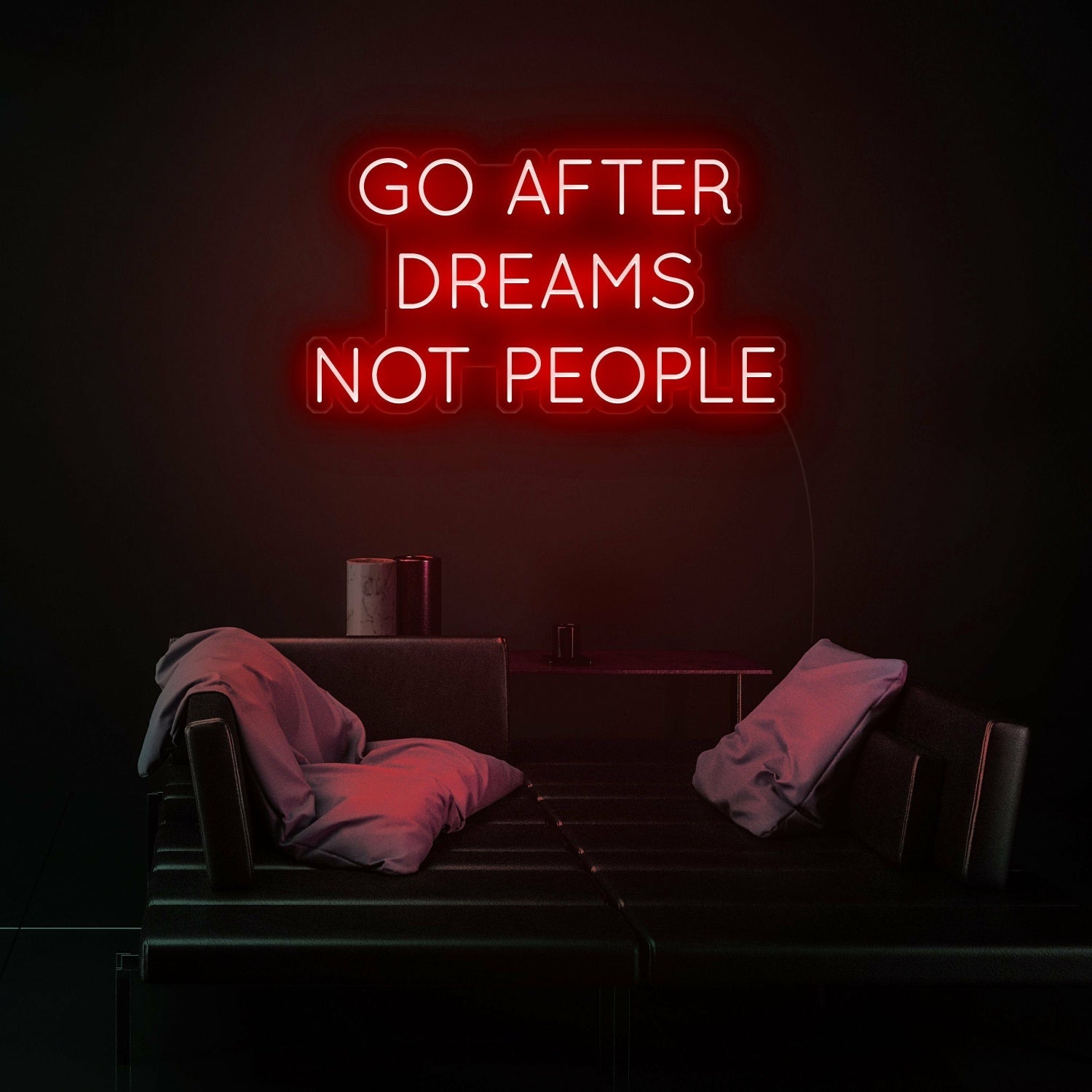 Follow Dreams Not People Led Neon Sign - Shineneon