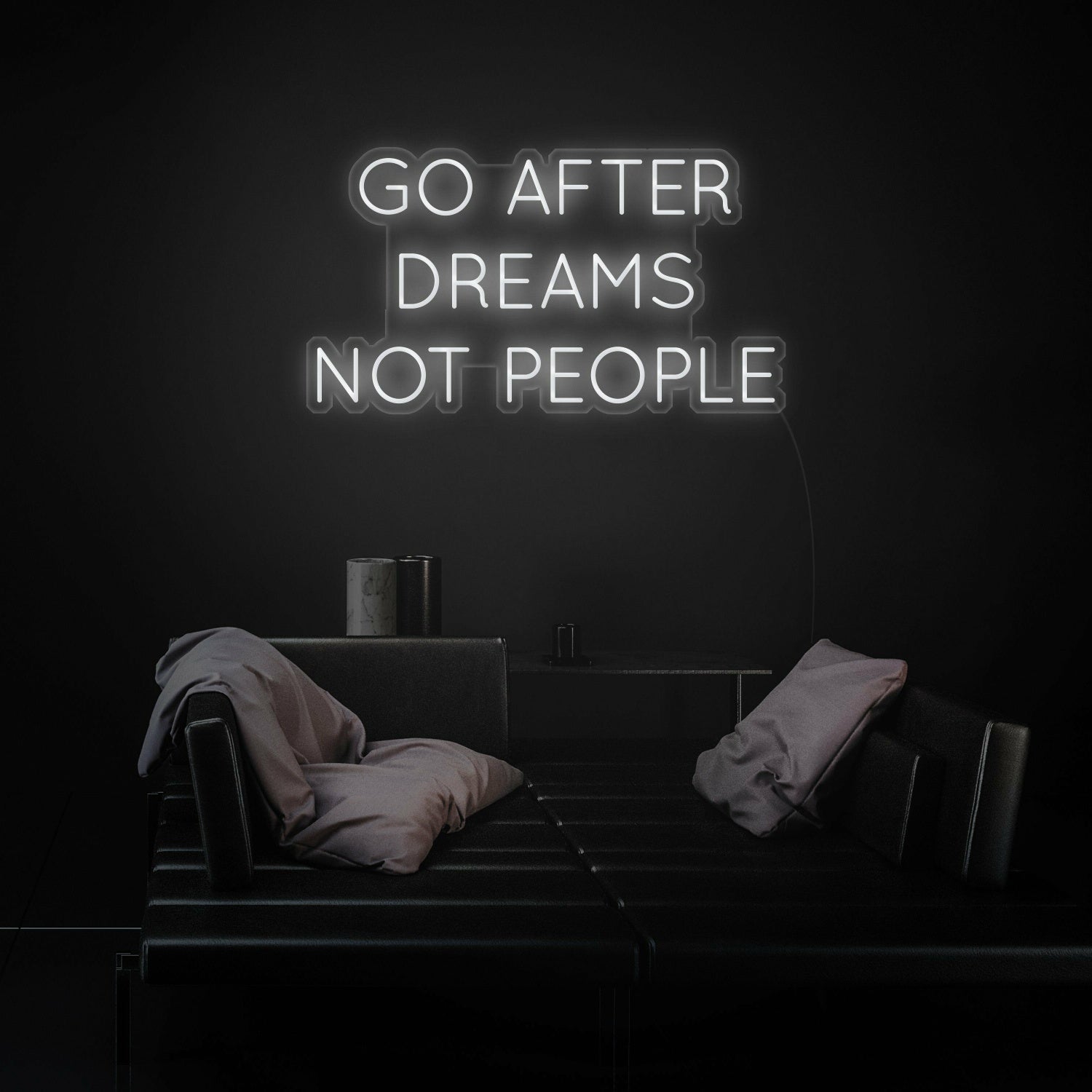 Follow Dreams Not People Led Neon Sign - Shineneon