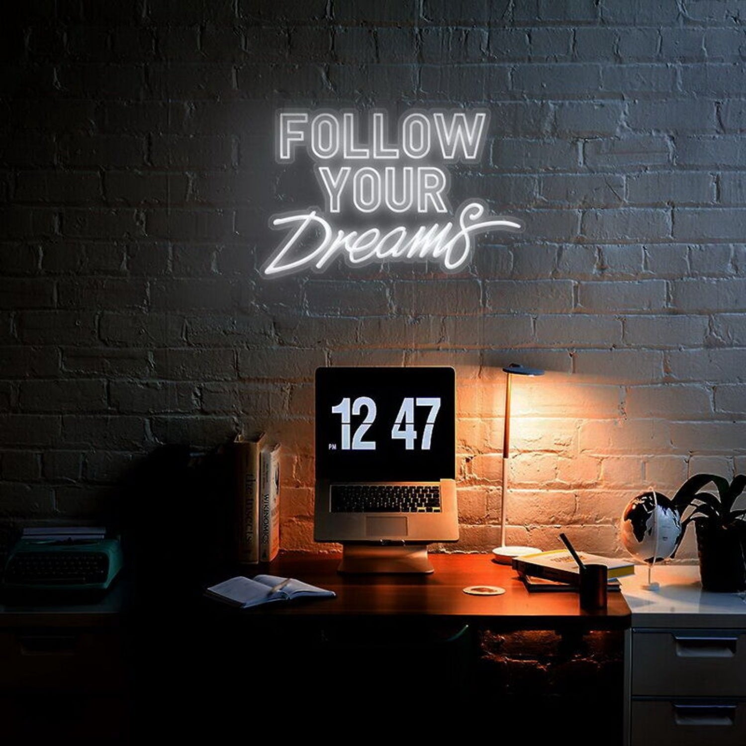 Follow Your Dreams Led Neon Sign Finspirational Spaces - Shineneon