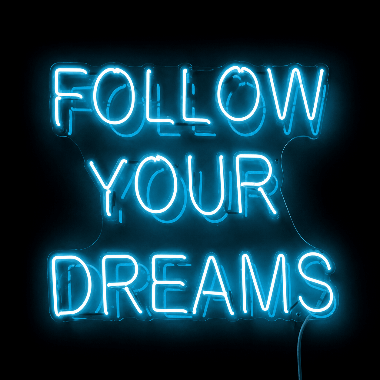 Follow Your Dreams LED Neon Sign Wall Neon Sign - Shineneon