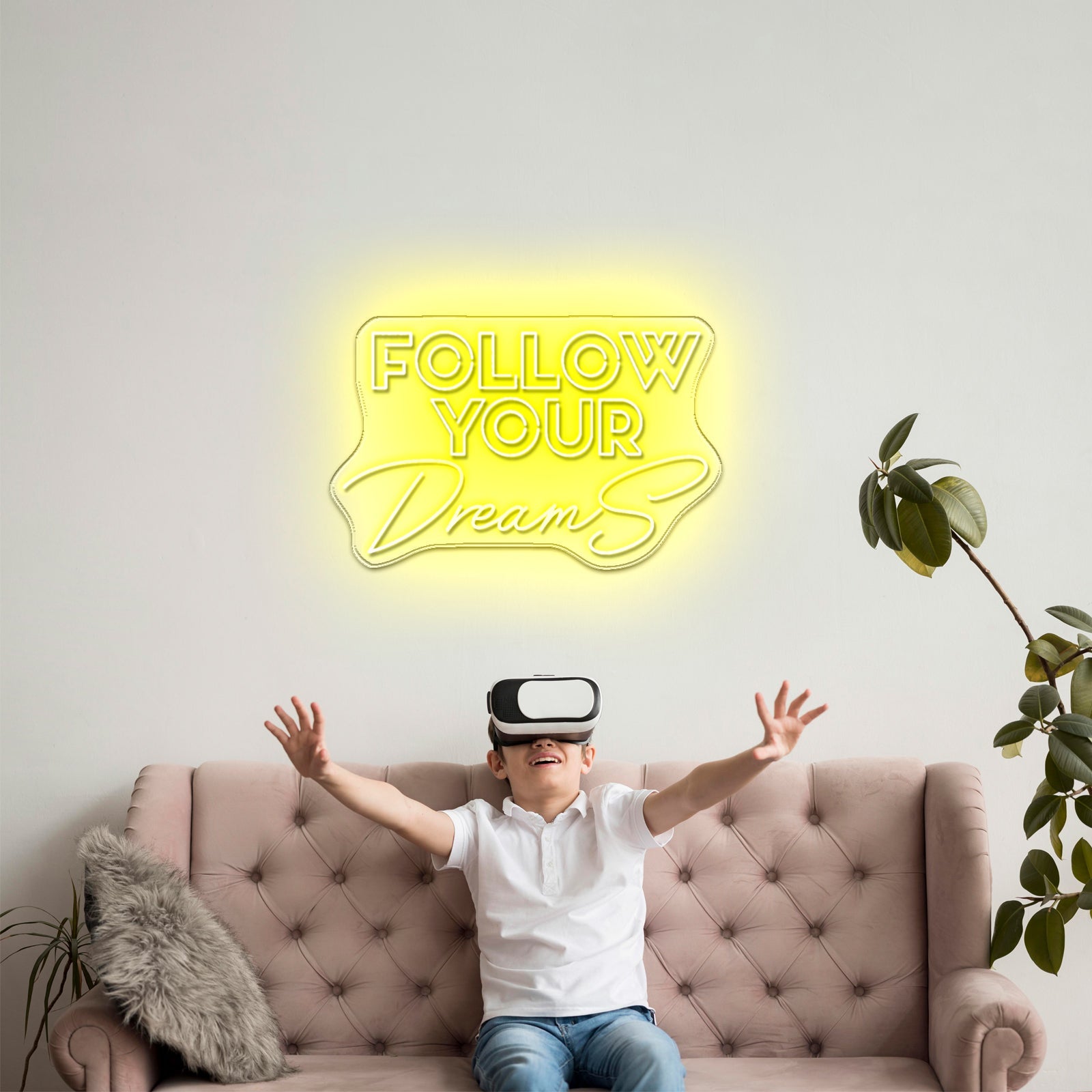 Follow Your Dreams Neon Light Signage - Shineneon