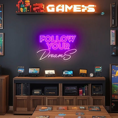 Follow Your Dreams Neon Light Signage - Shineneon