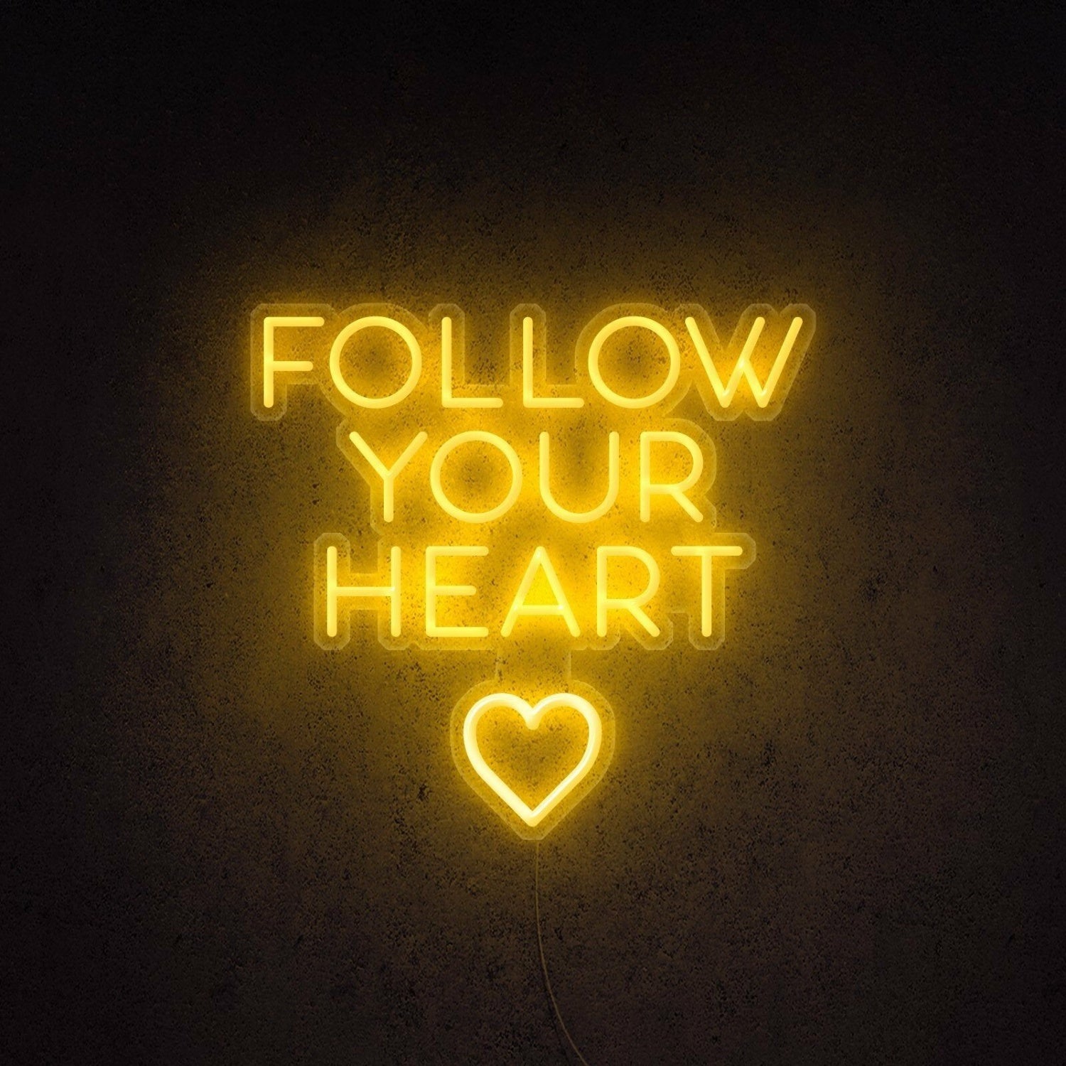 Follow Your Heart Neon Sign | Shineneon