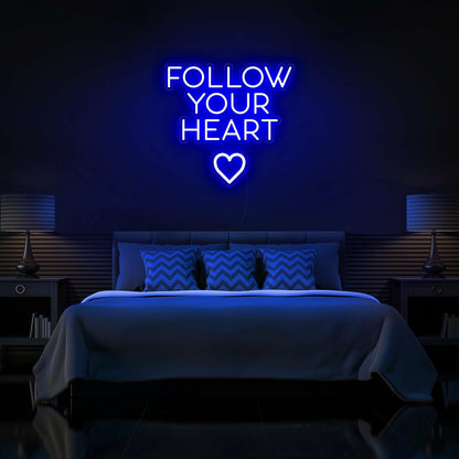 Follow Your Heart Neon Sign | Shineneon