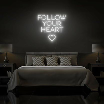 Follow Your Heart Neon Sign | Shineneon