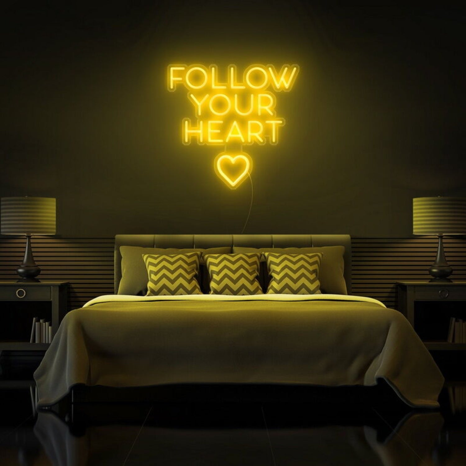 Follow Your Heart Neon Sign For Romantic | Shineneon