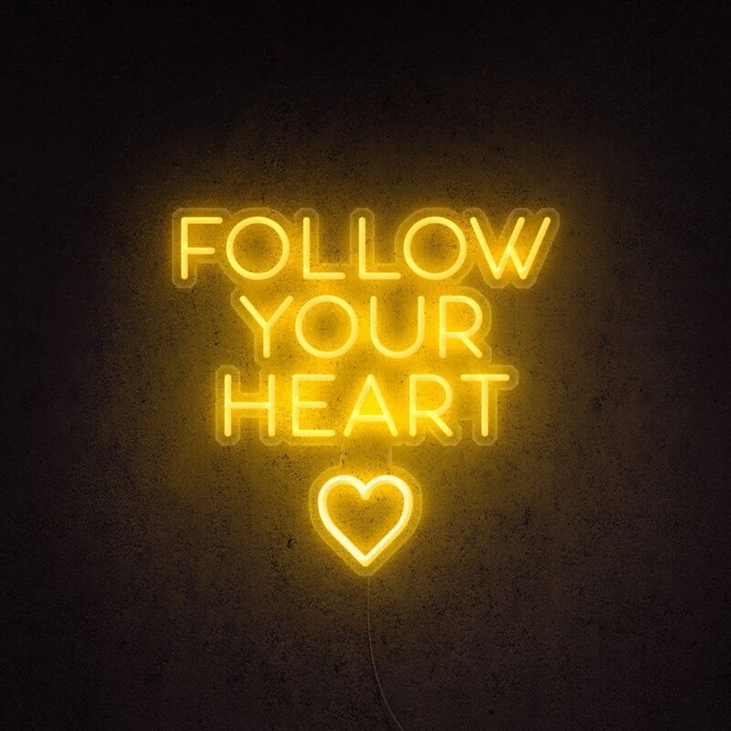 Follow Your Heart Neon Sign For Romantic | Shineneon
