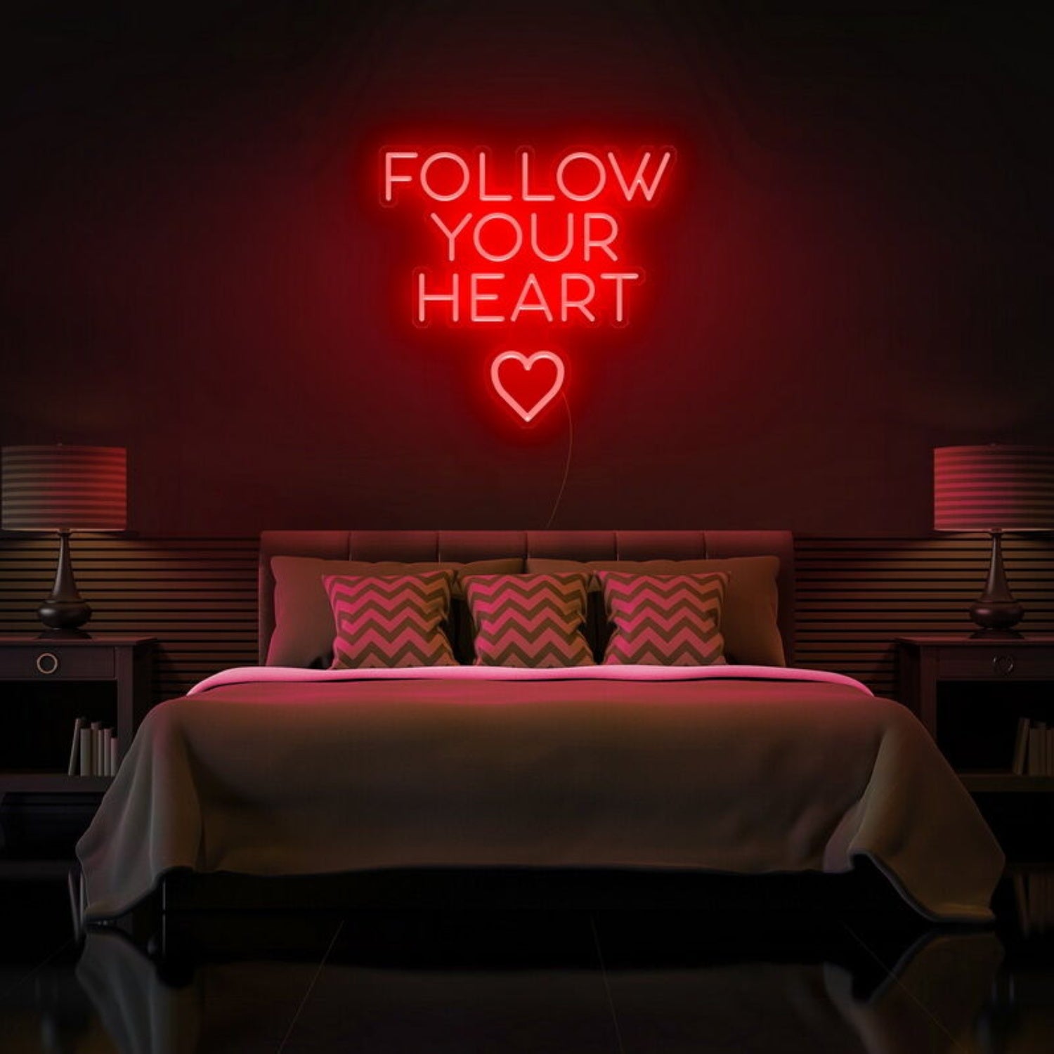 Follow Your Heart Neon Sign For Romantic | Shineneon