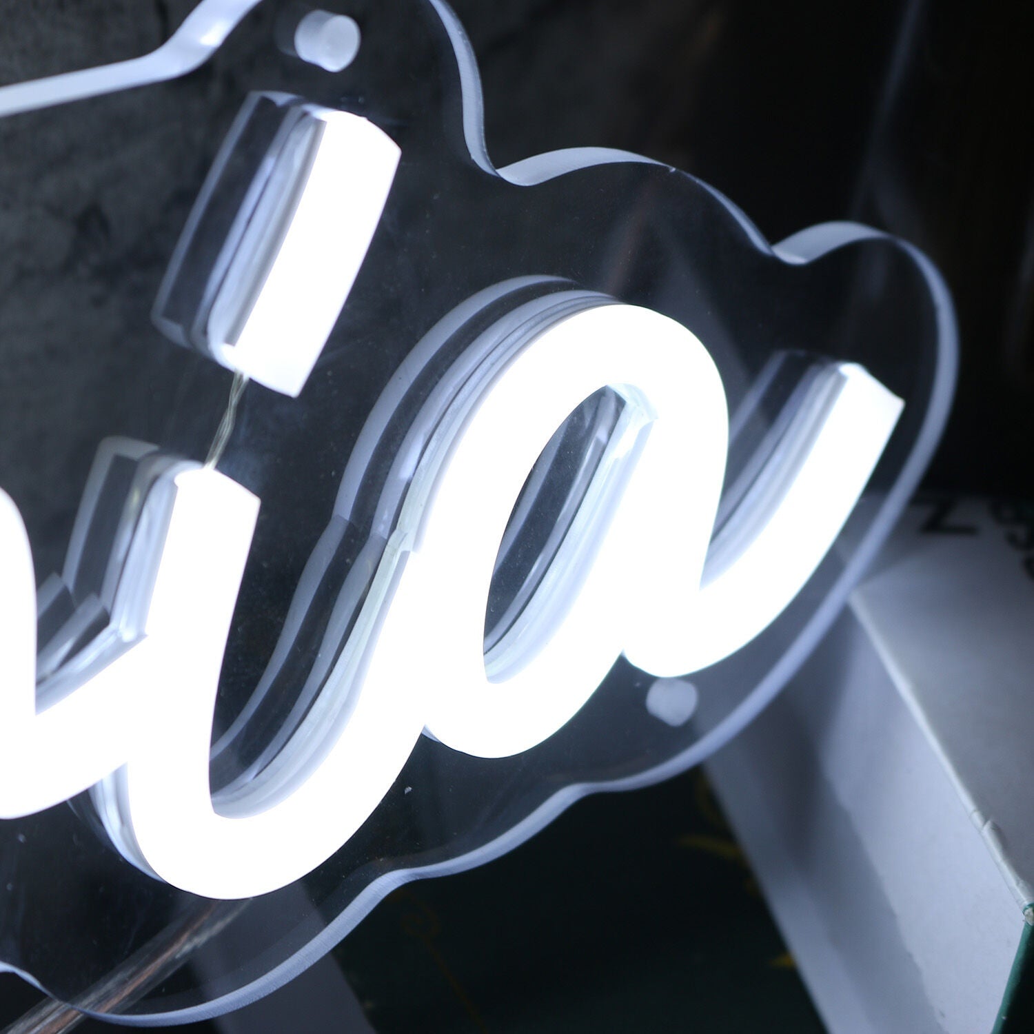 Fonderia White Led Neon Sign - Shineneon