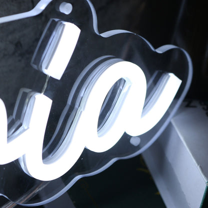 Fonderia White Led Neon Sign - Shineneon