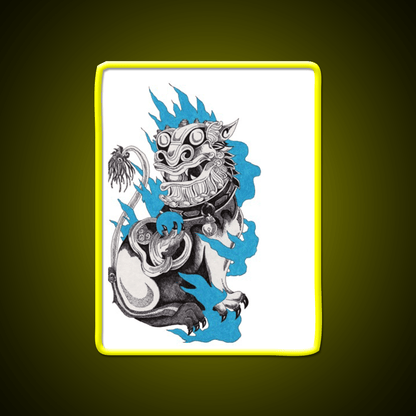 Foo Dog Asian Cultural Led Neon Sign Rgb Color - Shineneon