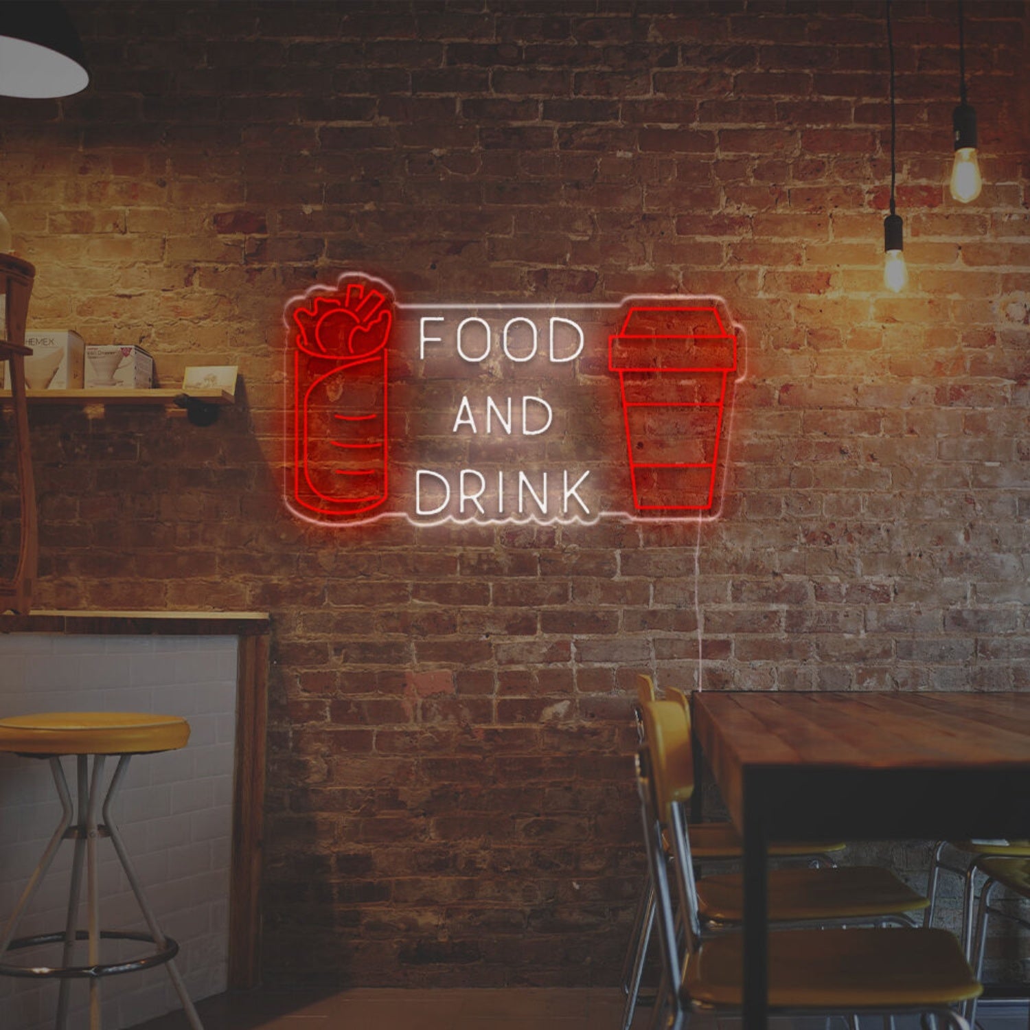 Food And Drink Led Neon Sign | Shineneon