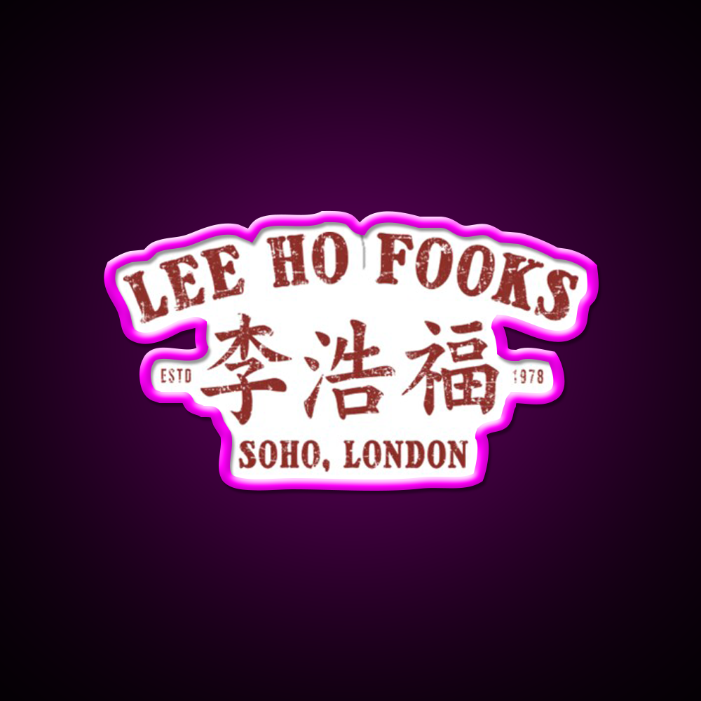 Food Chines Resto Vintage Asian Cultural Led Neon Sign Rgb Color