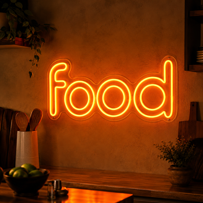 Food LED Neon Sign - 02 High-Converting Product Image