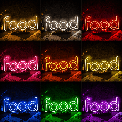 Food LED Neon Sign - Shineneon