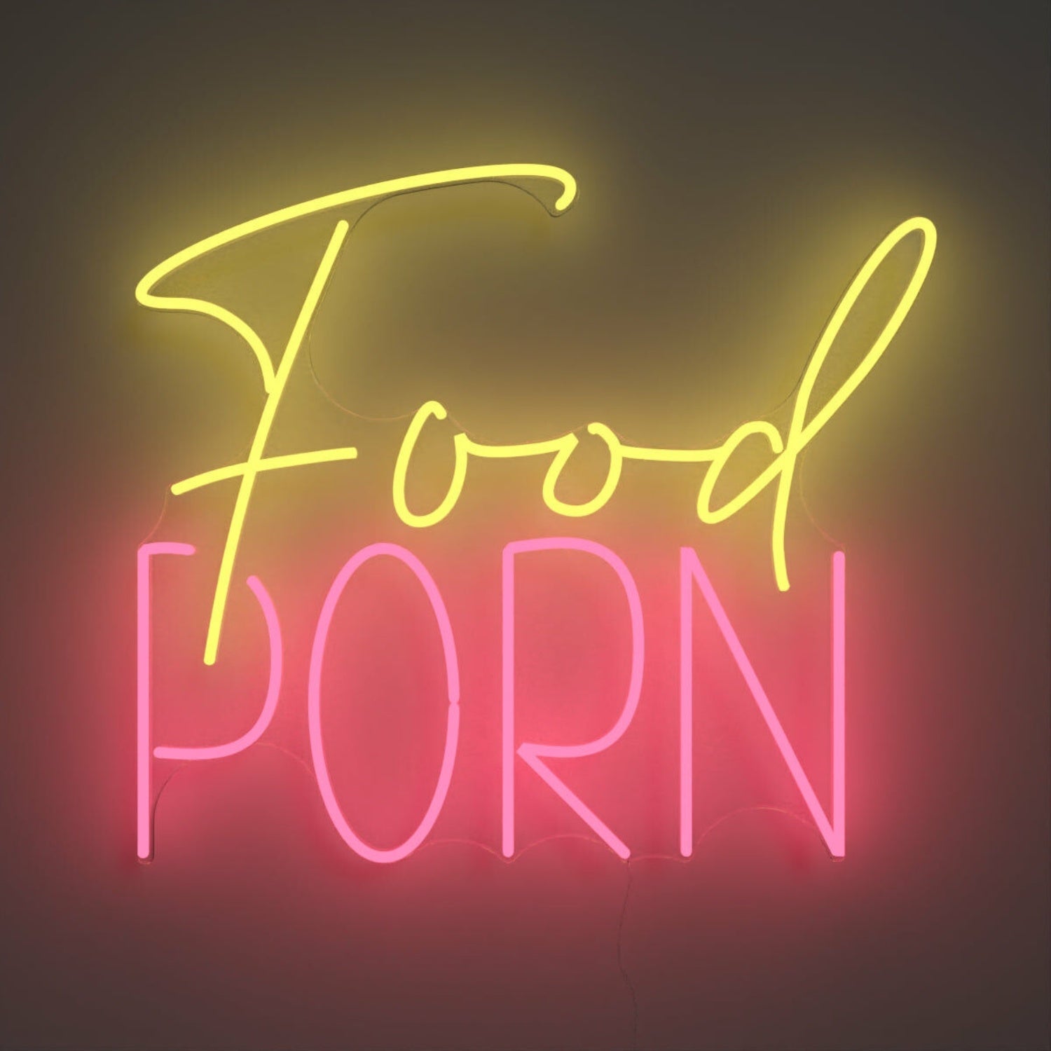 Food Porn Led Neon Sign Mne11008 For Food Lovers And Dining Areas | Shineneon