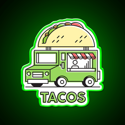 Food Trucks Taco Led Neon Sign Mexican Food Sign Rgb Color - Shineneon