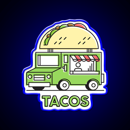 Food Trucks Taco Led Neon Sign Mexican Food Sign Rgb Color - Shineneon