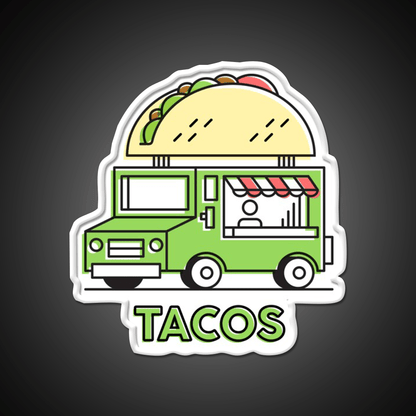 Food Trucks Taco Led Neon Sign Mexican Food Sign Rgb Color - Shineneon