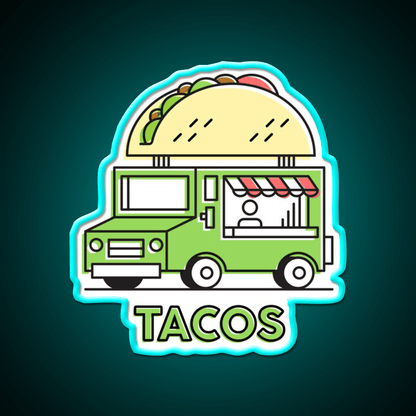 Food Trucks Taco Led Neon Sign Mexican Food Sign Rgb Color - Shineneon