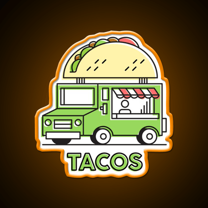 Food Trucks Taco Led Neon Sign Mexican Food Sign Rgb Color - Shineneon