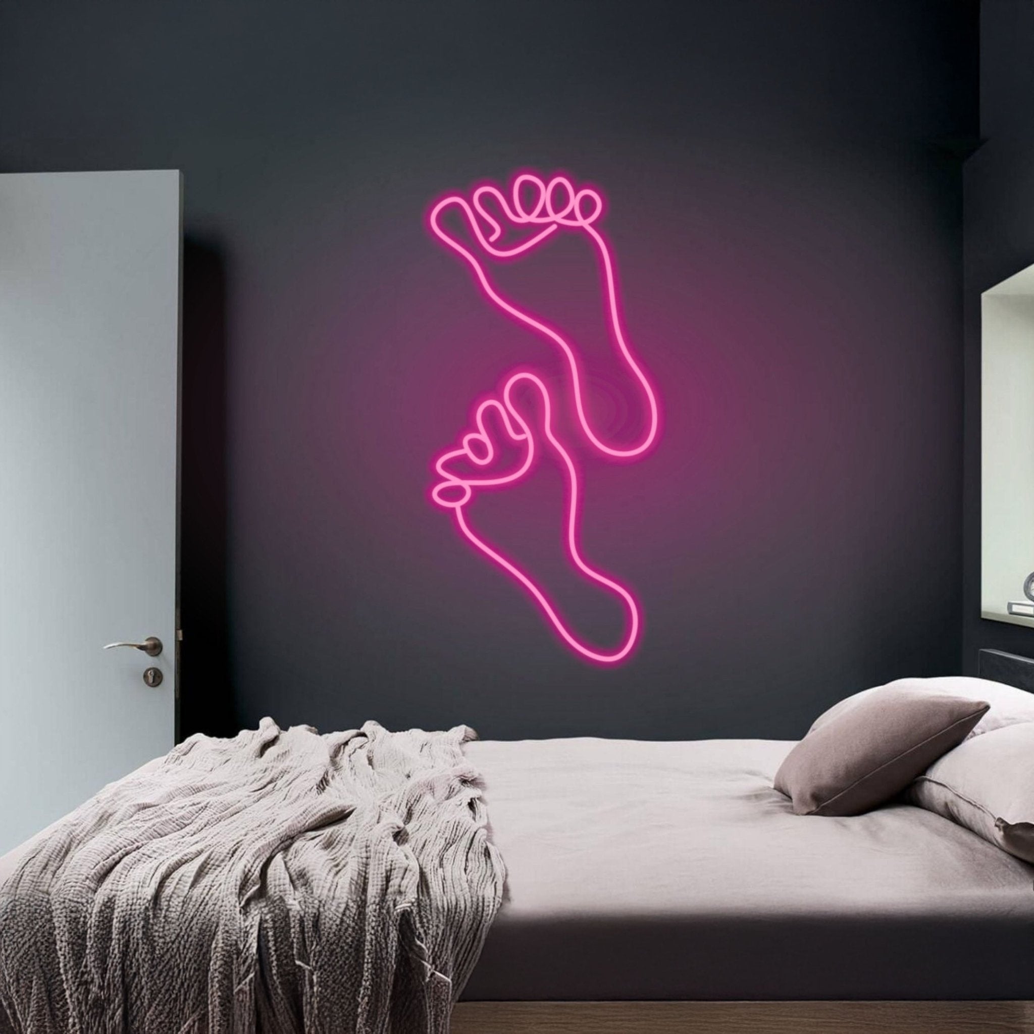 Foot Neon Sign - Shineneon