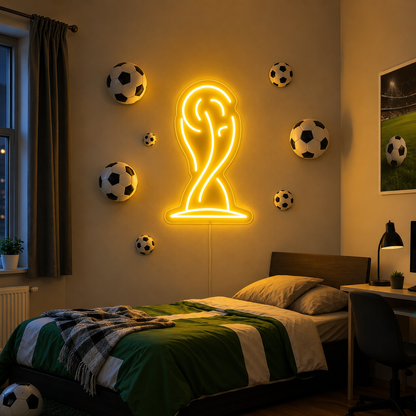 Football Athletic Room LED Neon Sign main product image