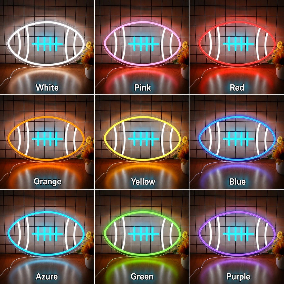 Football Ball LED Neon Sign - Shineneon
