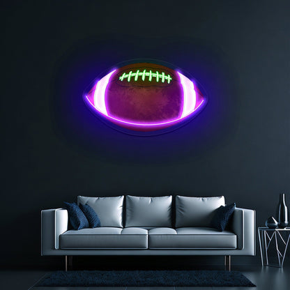Football Fall Neon Signs For Sports Kids Room Decor - Shineneon