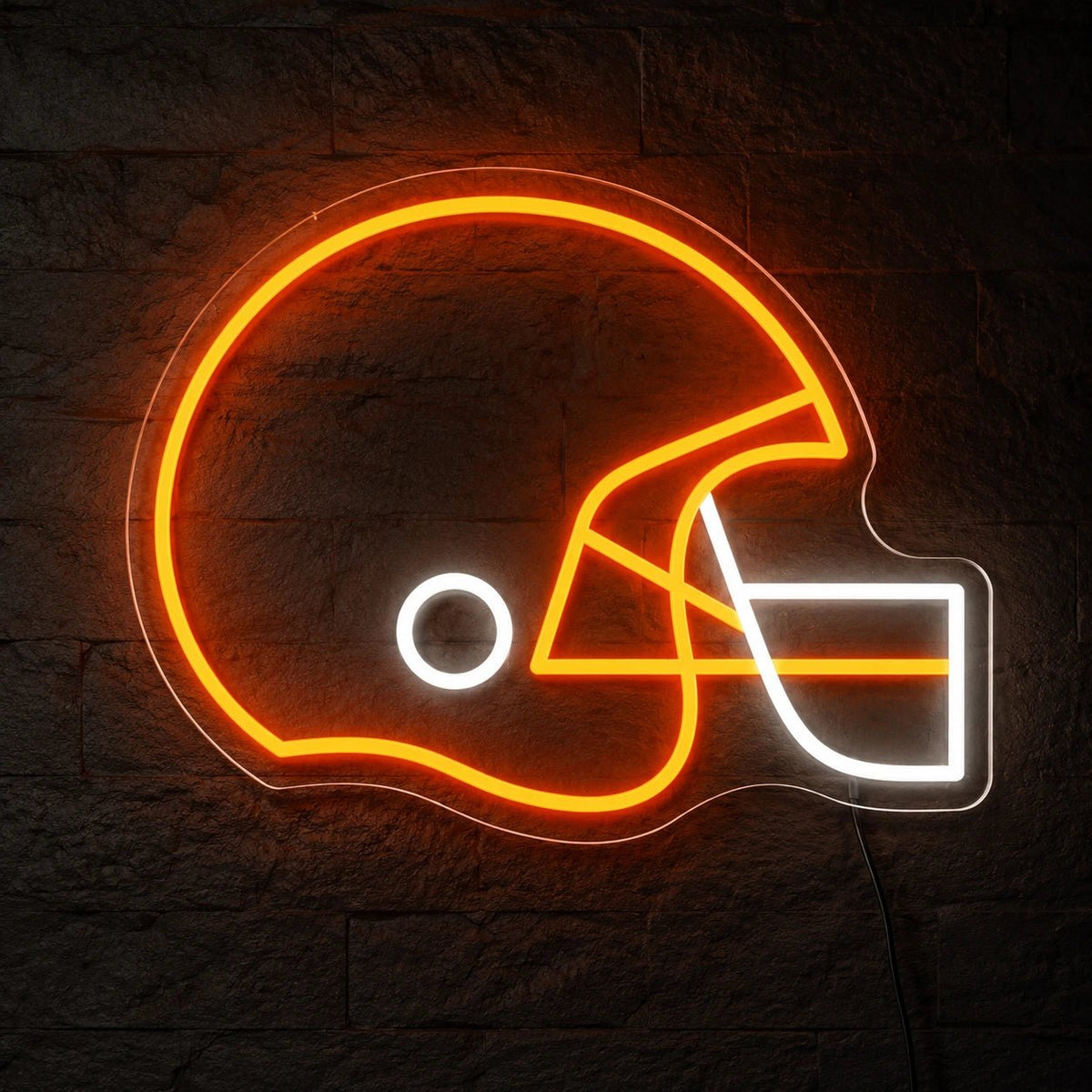 Football Helmet LED Neon Sign Man Cave Neon Sign - Shineneon