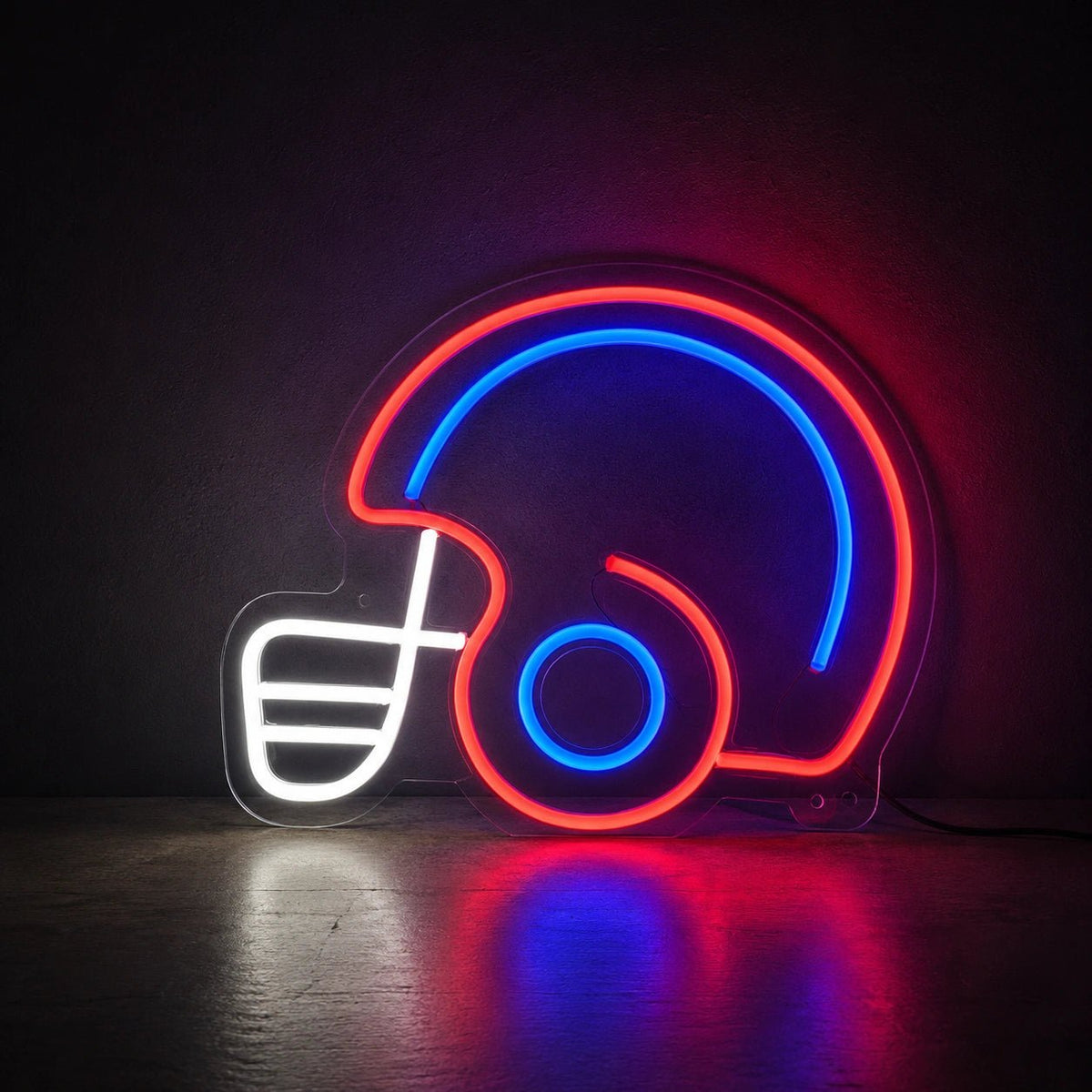 Football Helmet Man Cave LED Neon Sign - Shineneon