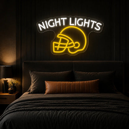 Football Helmet Night Lights LED Neon Sign - Shineneon