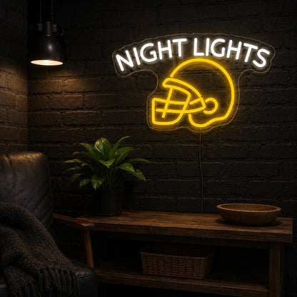 Football Helmet Night Lights LED Neon Sign - Shineneon