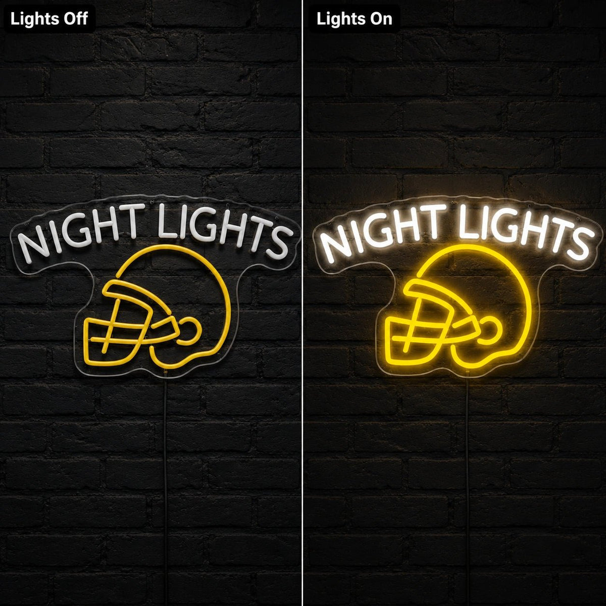 Football Helmet Night Lights LED Neon Sign - Shineneon