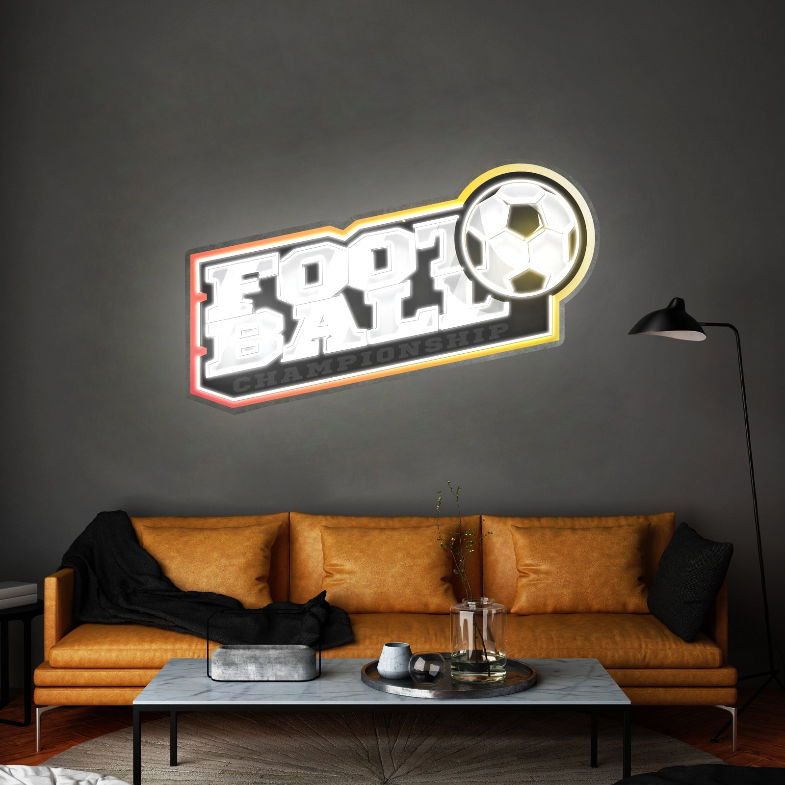 Football Led Neon Sign Light Custom Led Signs - Shineneon