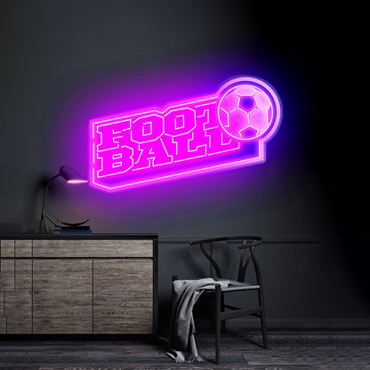 Football Led Neon Sign Light Custom Led Signs - Shineneon