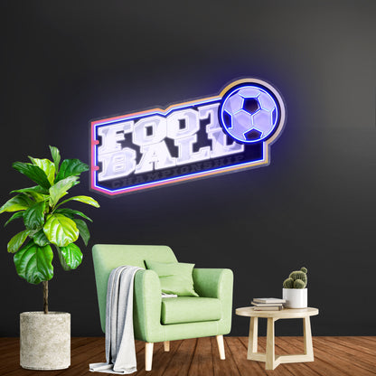 Football Led Neon Sign Light Custom Led Signs