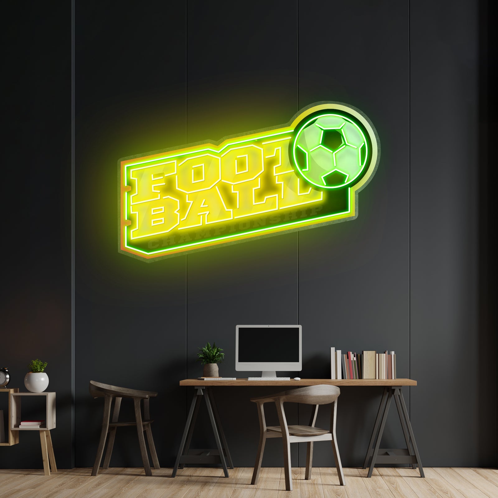 Football Led Neon Sign Light Custom Led Signs