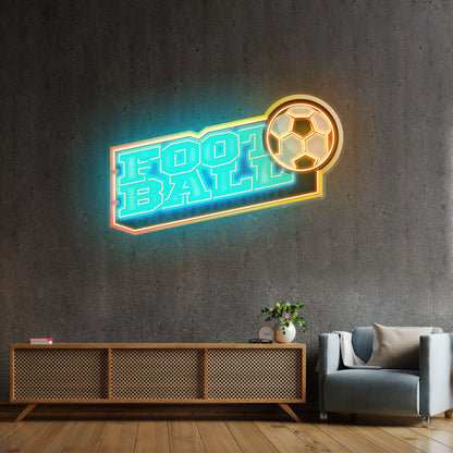 Football Led Neon Sign Light Custom Led Signs
