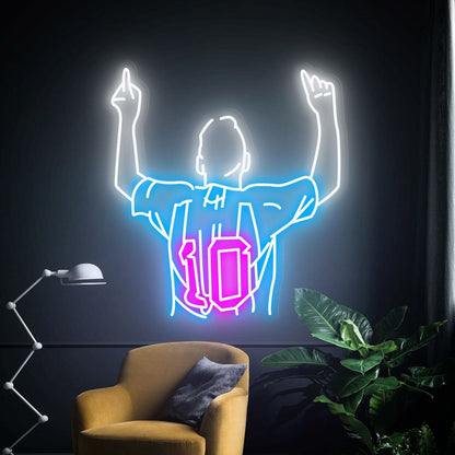 Football led neon sign Soccer Light Decor - Shineneon