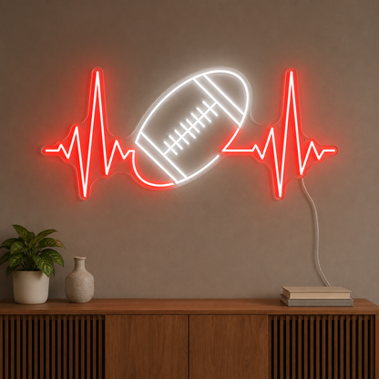 Football Locker Room LED Neon Sign main product image