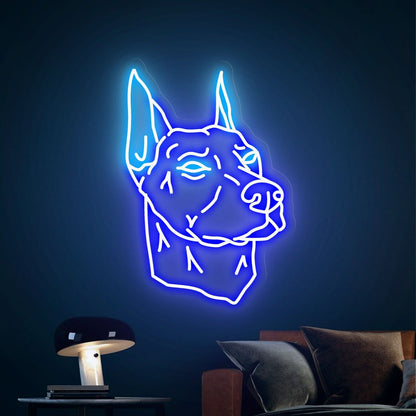 For Home Decor Pet Shops Events Dog Led Neon Sign | Shineneon