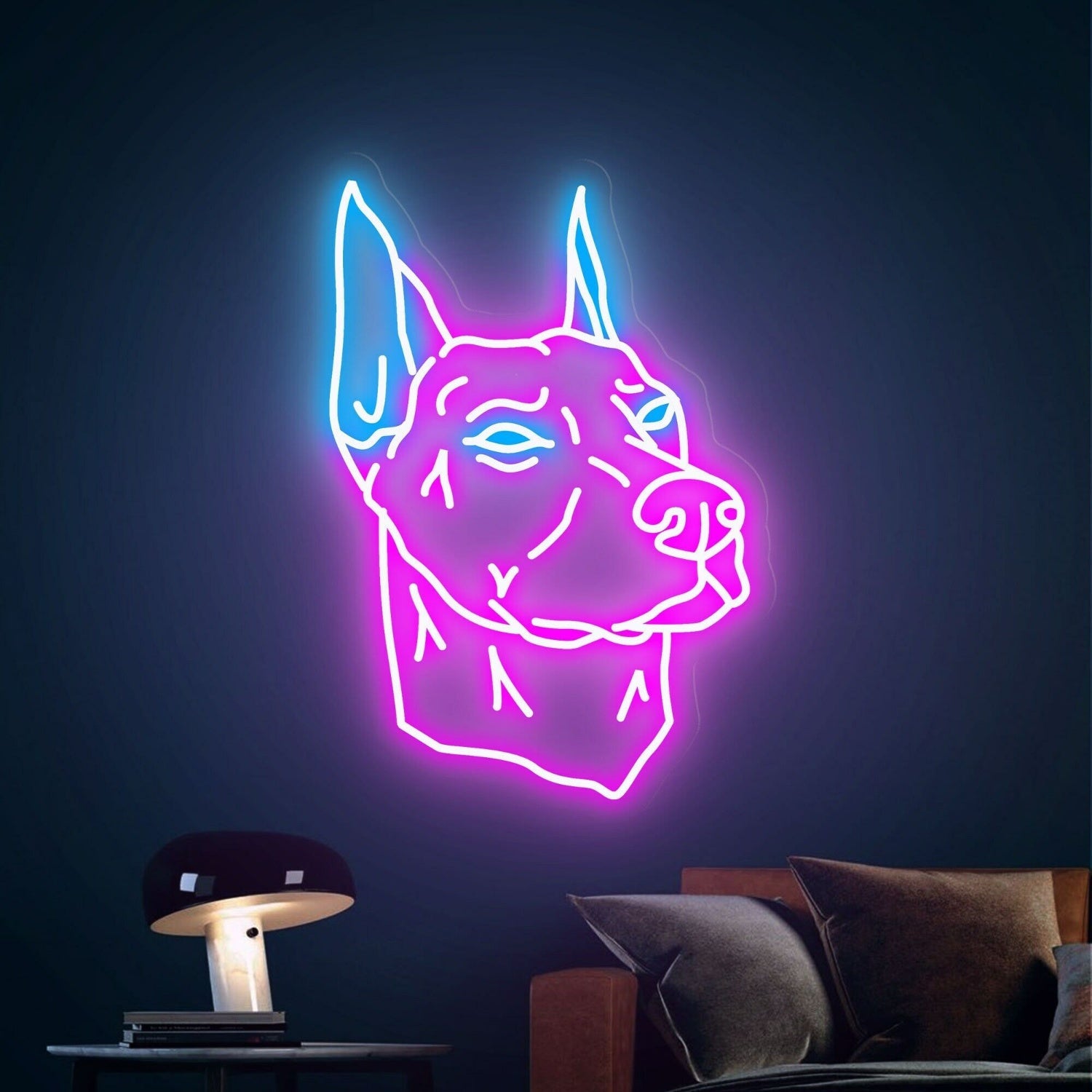 For Home Decor Pet Shops Events Dog Led Neon Sign - Shineneon