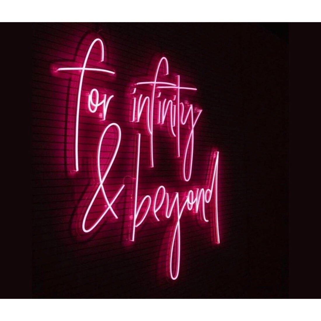 For Infinity And Beyond Led Sign Business Neon Sign - Shineneon