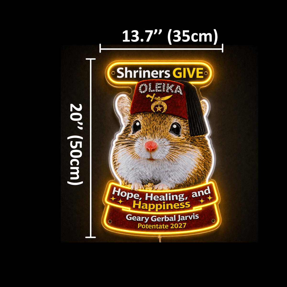 For Shriners Custom LED Neon Sign - Shineneon