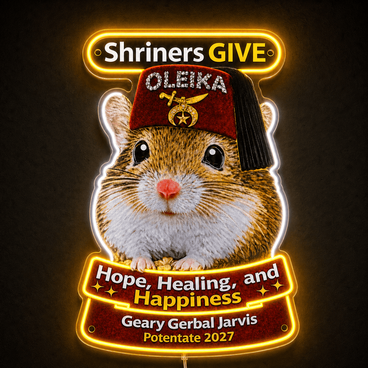 For Shriners Custom LED Neon Sign - Shineneon