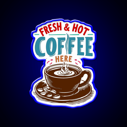 For The Coffee Enthusiast Cafe Led Neon Sign Espresso Bar Art Rgb Color - Shineneon