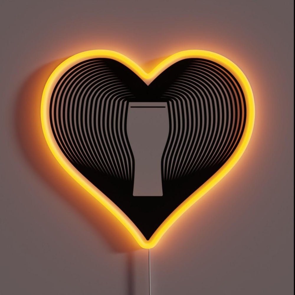 For The Love Of Beer Rgb Led Neon Sign - Shineneon