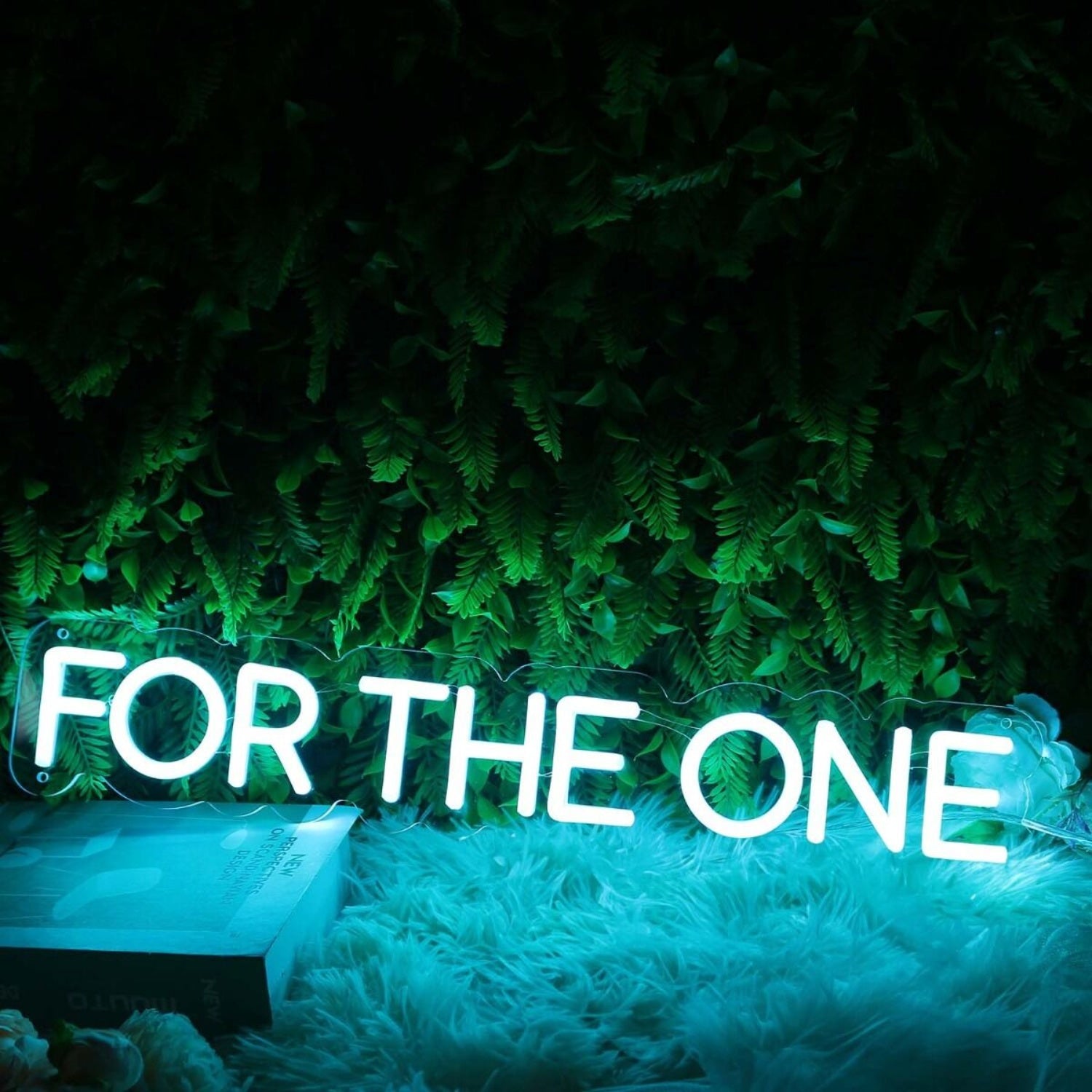 For The One Blue Led Neon Sign | Shineneon